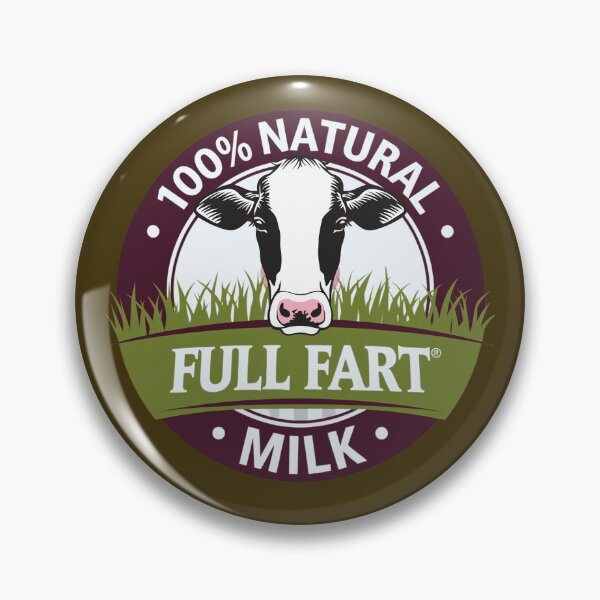Item preview, 100% Natural Full Fart Milk - Support Farmers designed and sold by Urban-Celt.