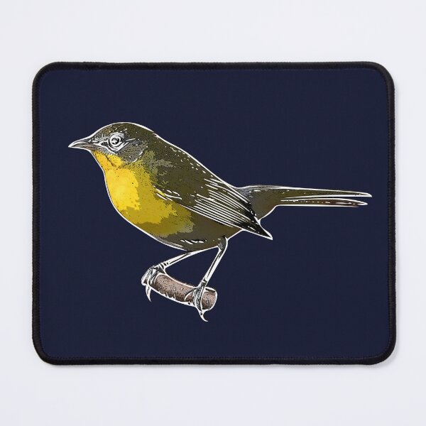 Item preview, Yellow-breasted Chat White Alternate Design designed and sold by designsasstultd.