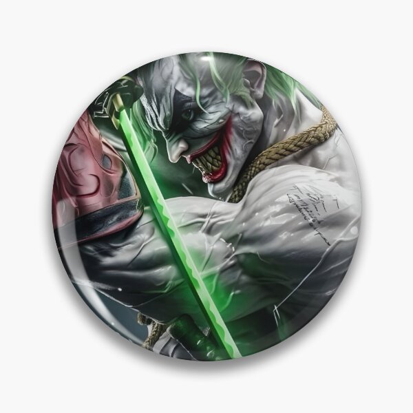 Artikelvorschau, Joker Naughty Comics Samurai Schwert Dark BD Clown entworfen und verkauft von The-Diamond-Art.