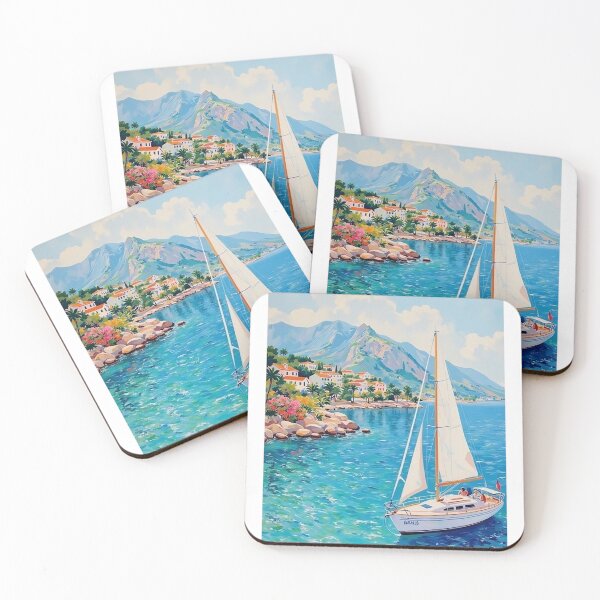 Item preview, French Riviera - Nice Travel Poster designed and sold by Arctic frame studio.