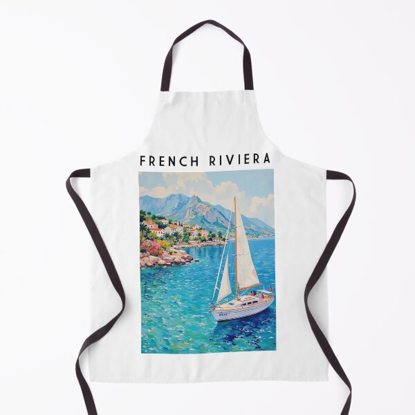 Item preview, French Riviera - Nice Travel Poster designed and sold by Arctic frame studio.