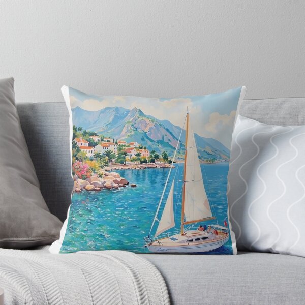 Item preview, French Riviera - Nice Travel Poster designed and sold by Arctic frame studio.