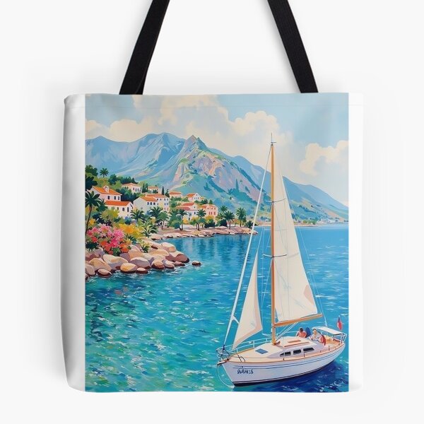 Item preview, French Riviera - Nice Travel Poster designed and sold by Arctic frame studio.