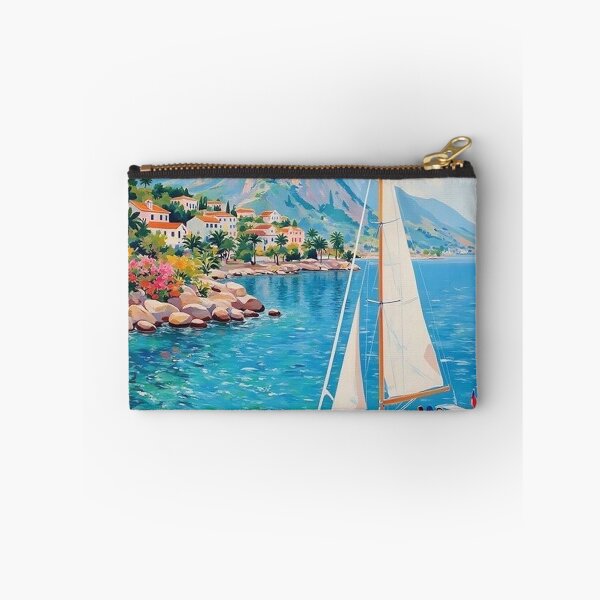 Item preview, French Riviera - Nice Travel Poster designed and sold by Arctic frame studio.