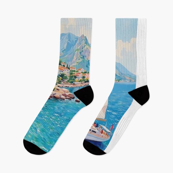 Item preview, French Riviera - Nice Travel Poster designed and sold by Arctic frame studio.