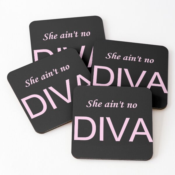 Aperçu de l'œuvre Elle n'est pas une DIVA créée et vendue par Sweet Spell Studio.
