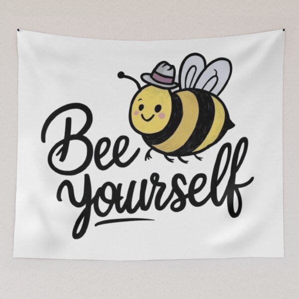 Item preview, Bee yourself designed and sold by catcraftss.