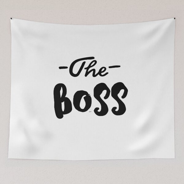Item preview, the boss designed and sold by MagpieMuddles.