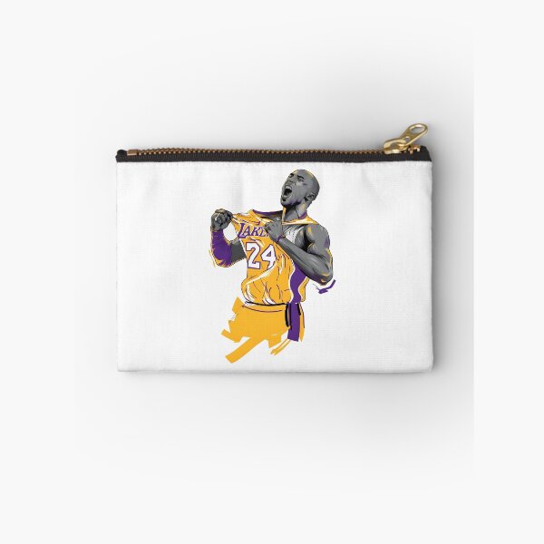 Item preview, Basketball Legend Laker 24 yellow jersey sport hero art designed and sold by The-Diamond-Art.