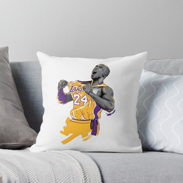 Item preview, Basketball Legend Laker 24 yellow jersey sport hero art designed and sold by The-Diamond-Art.