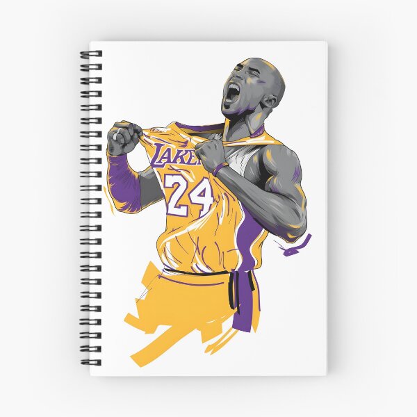 Item preview, Basketball Legend Laker 24 yellow jersey sport hero art designed and sold by The-Diamond-Art.