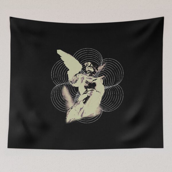 Item preview, gothic spiral angel designed and sold by weirdove.