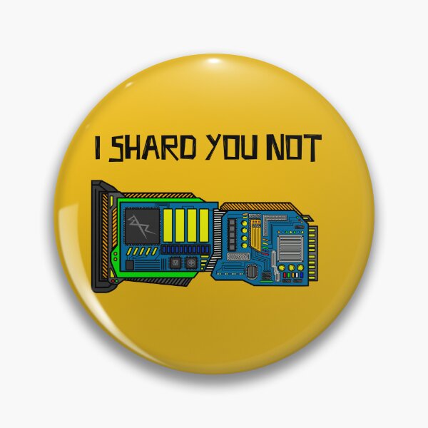 Item preview, Cyberpunk Shard, I Shard you not designed and sold by Jenyffercom.