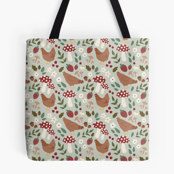 Item preview, Chickens in the garden  designed and sold by CatsandChaos.