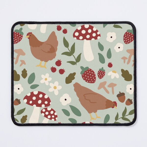Item preview, Chickens in the garden  designed and sold by CatsandChaos.