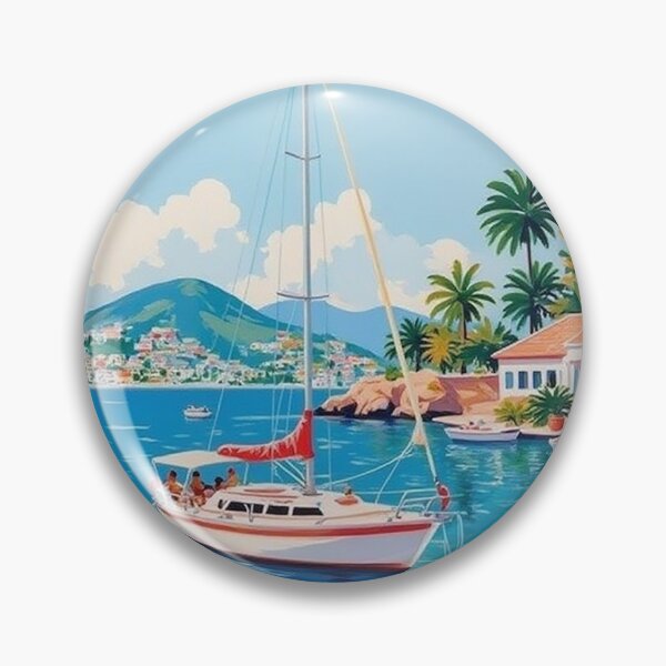 Item preview, French Riviera - Nice Travel Poster designed and sold by Arctic frame studio.