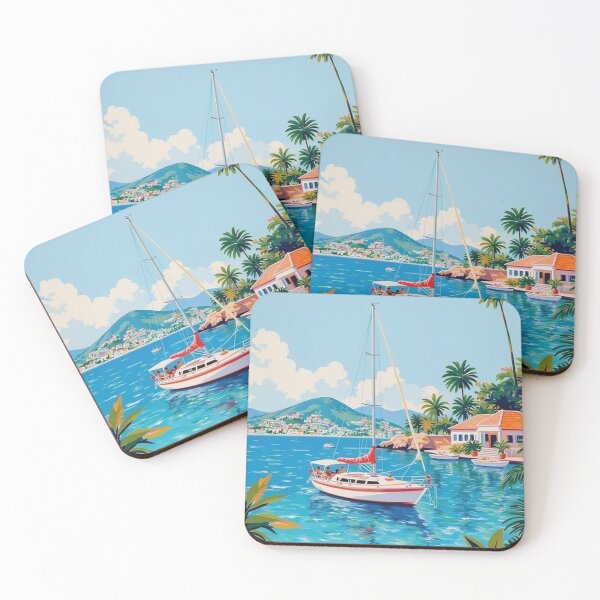 Item preview, French Riviera - Nice Travel Poster designed and sold by Arctic frame studio.