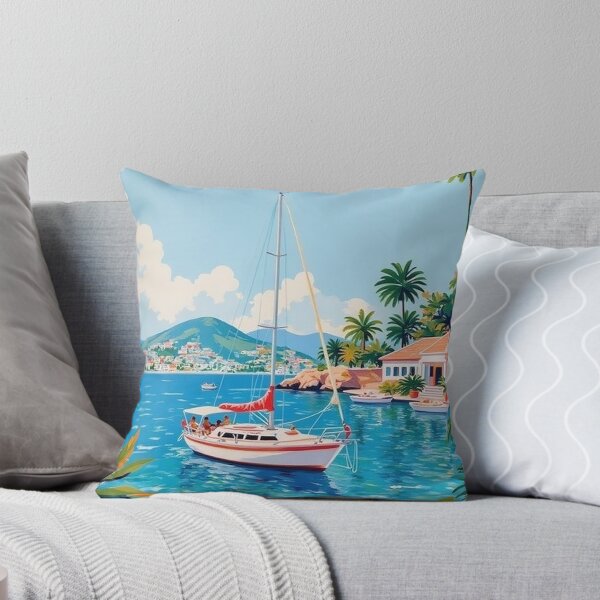 Item preview, French Riviera - Nice Travel Poster designed and sold by Arctic frame studio.