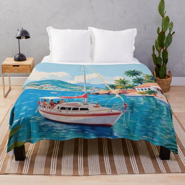 Item preview, French Riviera - Nice Travel Poster designed and sold by Arctic frame studio.