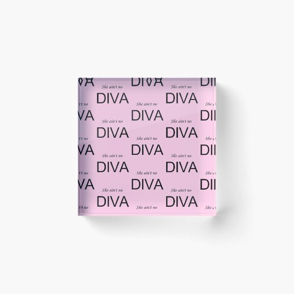 Item preview, She ain't no DIVA designed and sold by Sweet Spell Studio.