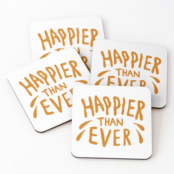Item preview, Happier than ever designed and sold by ivyklomp.