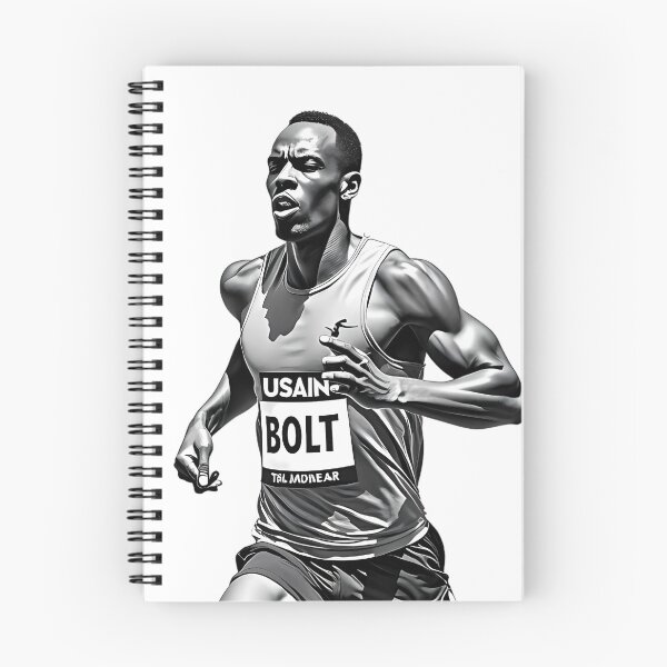 Artikelvorschau, Usain Bolt Skizze entworfen und verkauft von EverPrints.