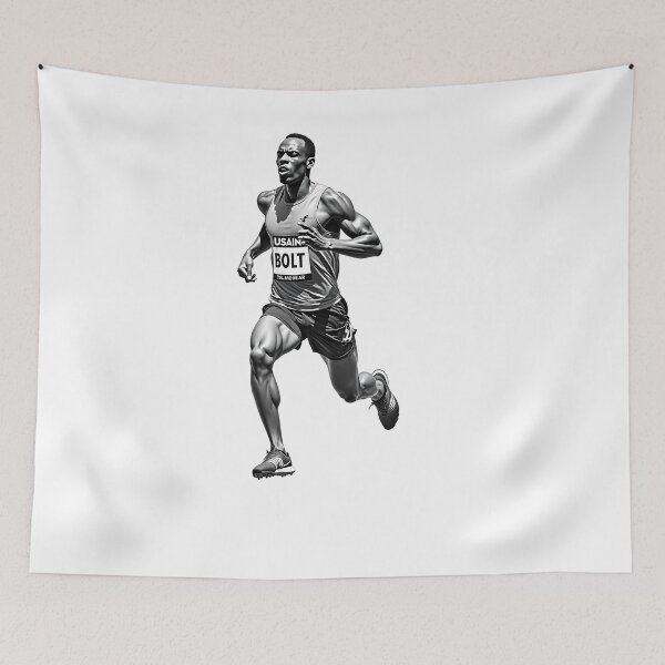 Item preview, Usain Bolt Sketch designed and sold by EverPrints.