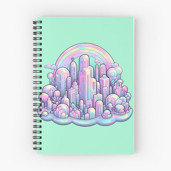Item preview, Iridescent Underwater Bubble City designed and sold by Kawaiidiss.