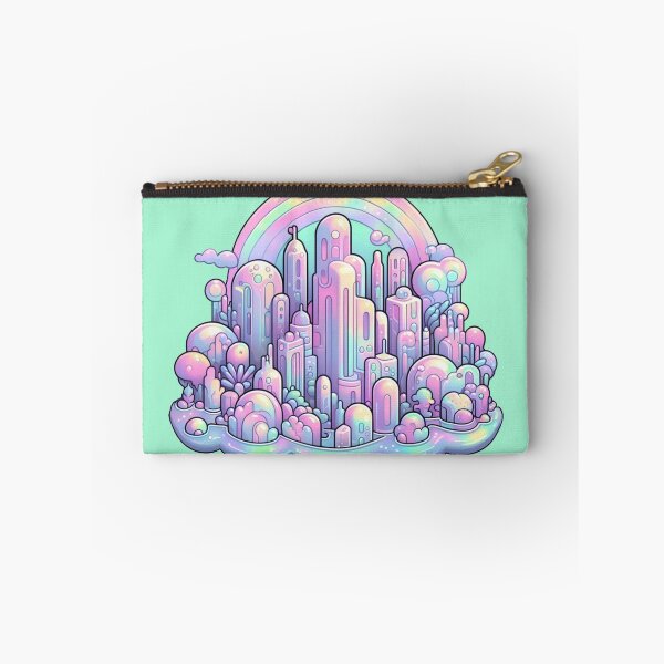 Item preview, Iridescent Underwater Bubble City designed and sold by Kawaiidiss.