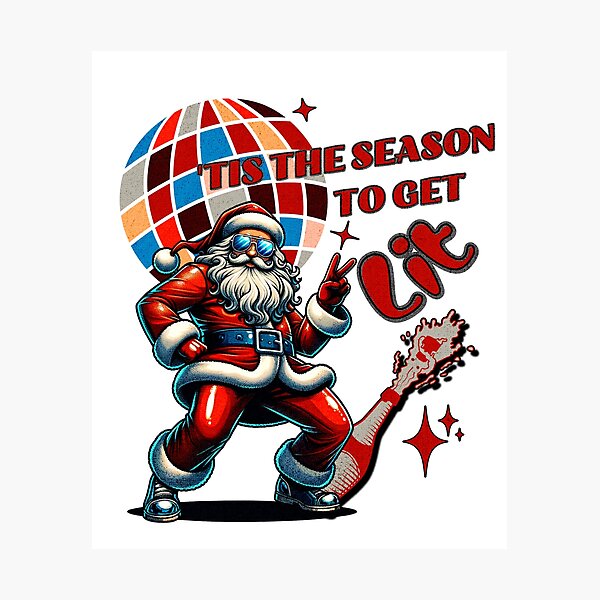 Item preview, COOL DANCING SANTA designed and sold by AJCIShop.