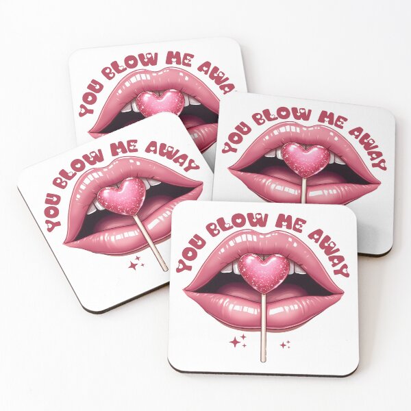 Item preview, You blow me away - lips - valentine design  designed and sold by Dominika Farkašová.