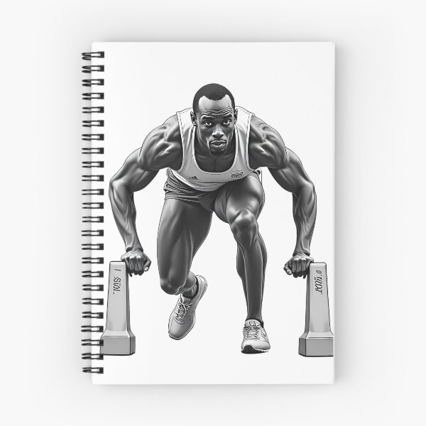 Artikelvorschau, Usain Bolt Skizze entworfen und verkauft von EverPrints.