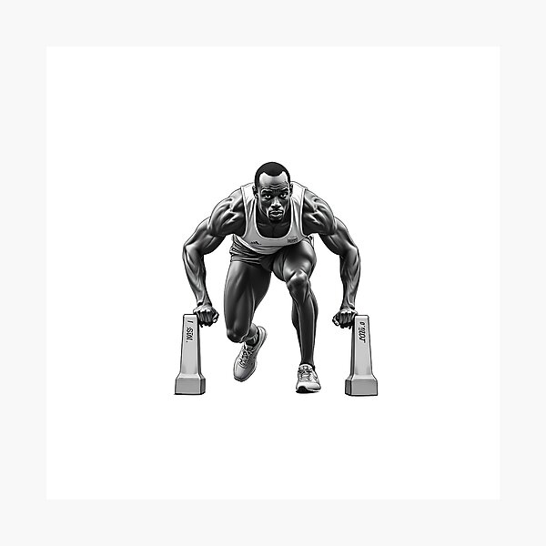 Artikelvorschau, Usain Bolt Skizze entworfen und verkauft von EverPrints.