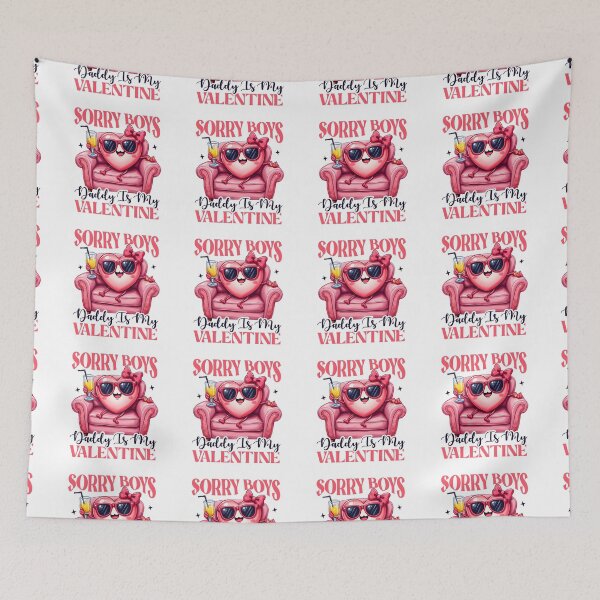 Item preview, Sorry Boys, Daddy´s my Valentine - valentine design  designed and sold by Dominika Farkašová.