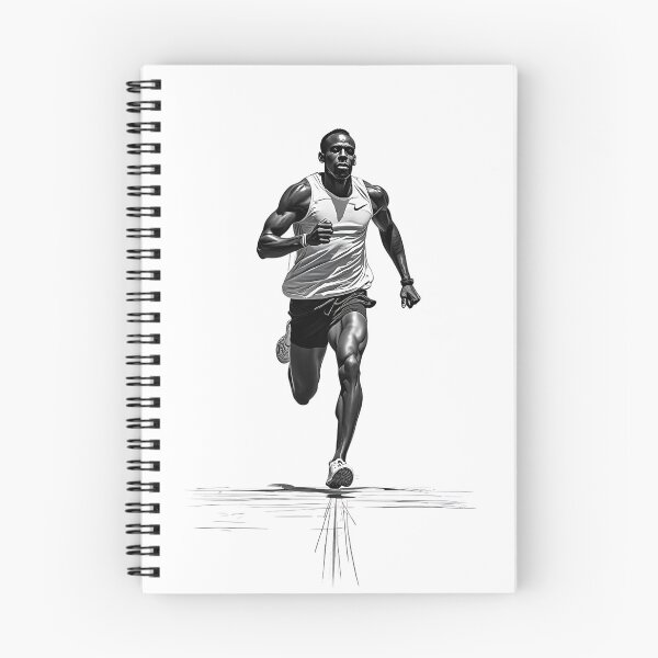 Artikelvorschau, Usain Bolt Skizze entworfen und verkauft von EverPrints.