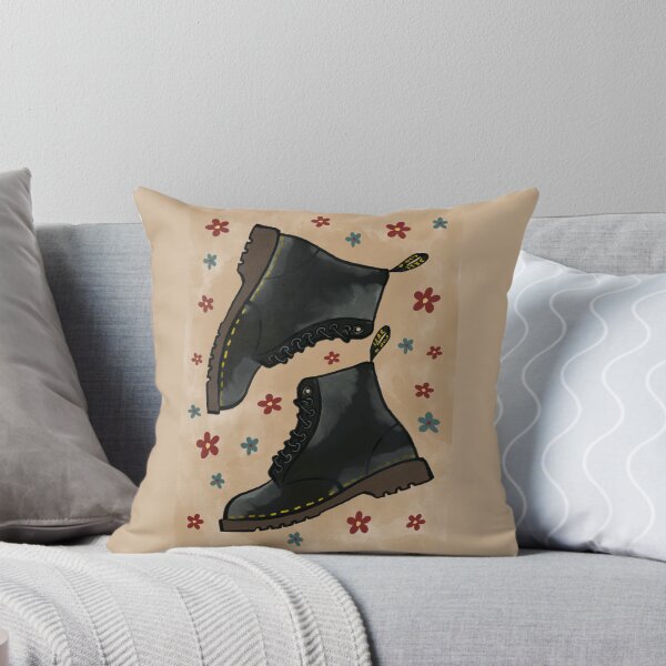 Item preview, Doc Marten Style Boots with Flowers designed and sold by emmacrayon.