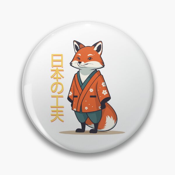 Item preview, Japanese ingenuity with a fox motif designed and sold by portokalis.