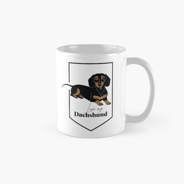 Artikelvorschau, liebe meinen Dackel, Teckel entworfen und verkauft von designkb.