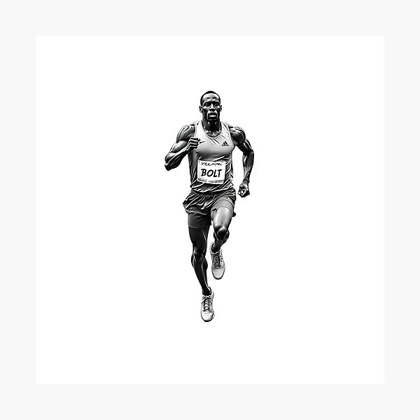 Artikelvorschau, Usain Bolt entworfen und verkauft von EverPrints.