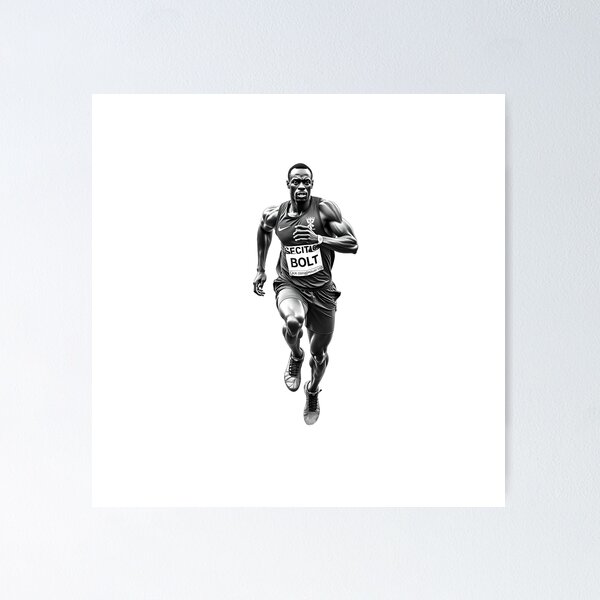 Item preview,  Usain Bolt  designed and sold by EverPrints.