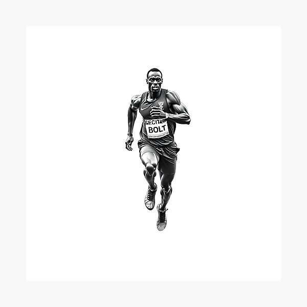 Artikelvorschau, Usain Bolt entworfen und verkauft von EverPrints.