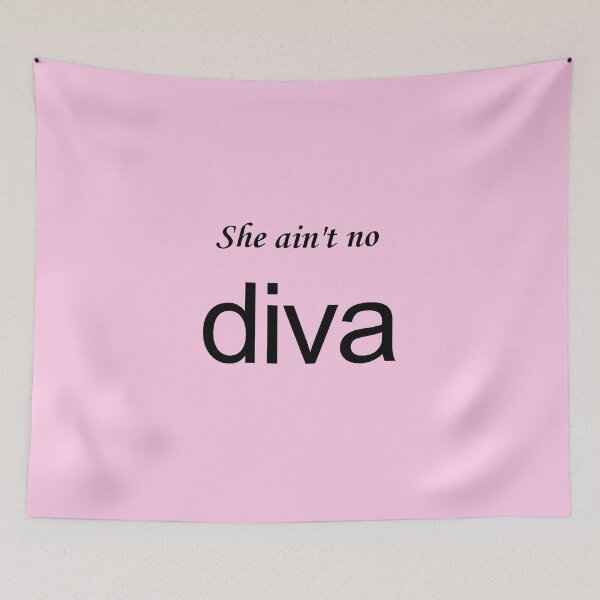 Item preview, She ain't no diva designed and sold by Sweet Spell Studio.