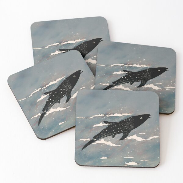 Item preview, A weird whale fish flying in the sky designed and sold by MerryCrown.