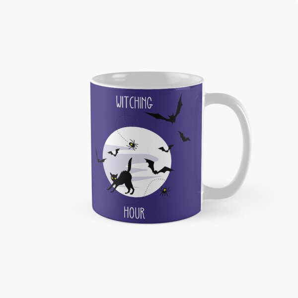 Item preview, witching hour - black cat, spiders, bats and moon designed and sold by kobyakov.