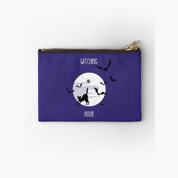 Item preview, witching hour - black cat, spiders, bats and moon designed and sold by kobyakov.