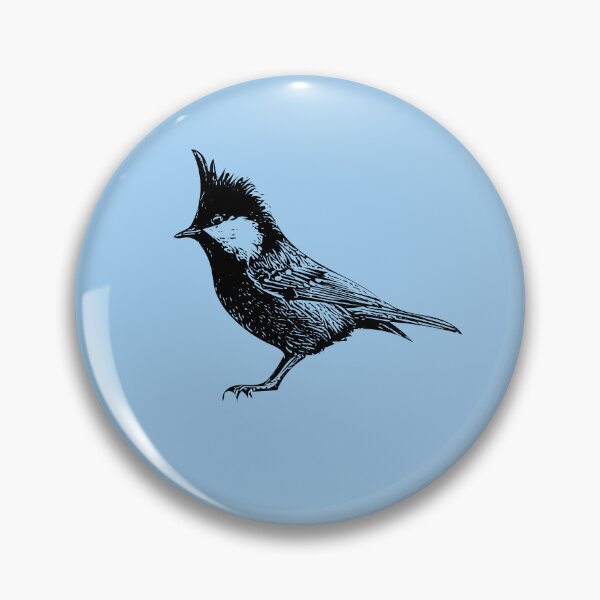 Item preview, Coal Tit Black Design  designed and sold by designsasstultd.