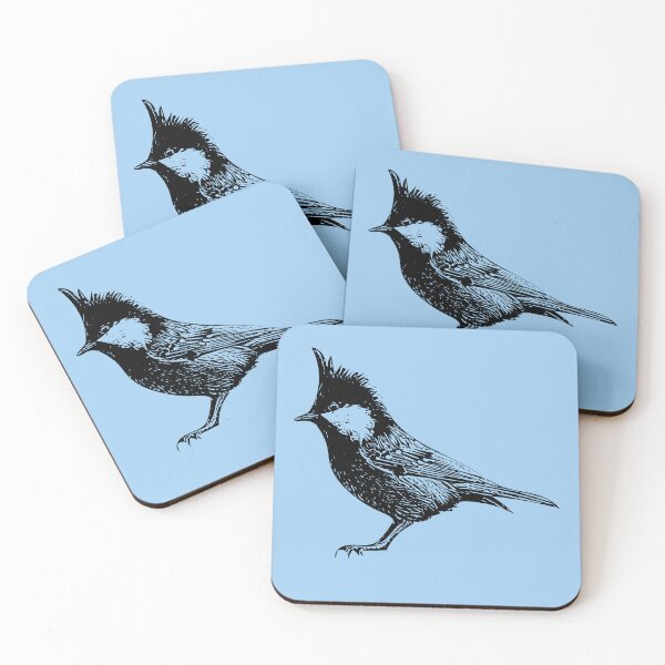 Item preview, Coal Tit Black Design  designed and sold by designsasstultd.