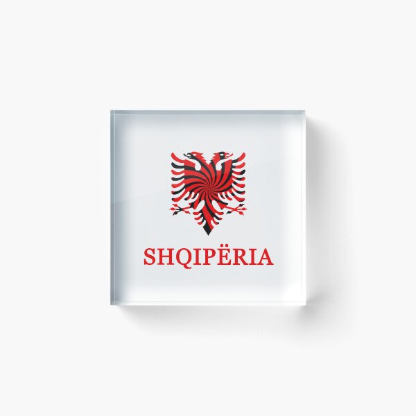Item preview, Shqipëria red black swirl designed and sold by VRedBaller.