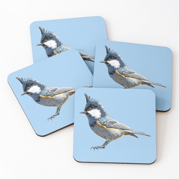 Item preview, Coal Tit Black Alternate Design  designed and sold by designsasstultd.