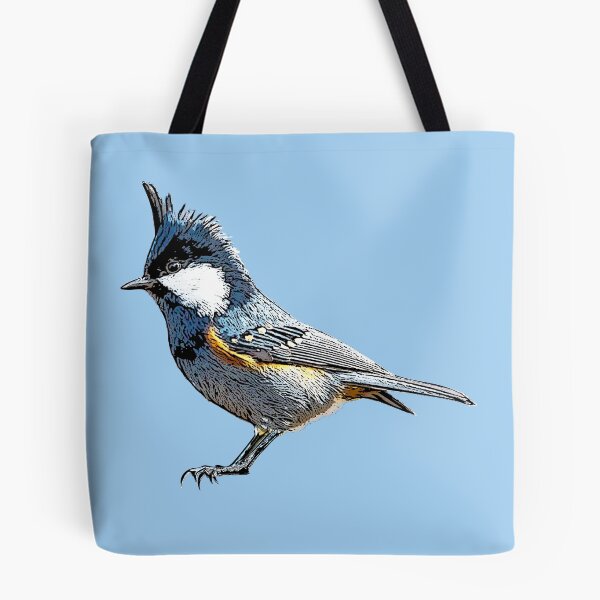 Item preview, Coal Tit Black Alternate Design  designed and sold by designsasstultd.